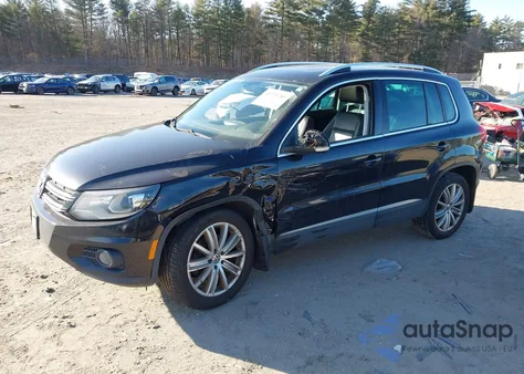 2016 Volkswagen Tiguan Se из США, поврежденный, VIN WVGBV7AX9GW615535